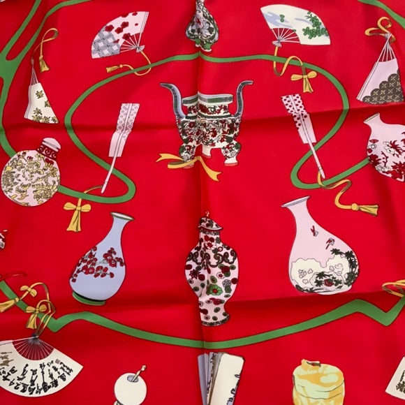 SILK SCARF - Picture 2 of 9